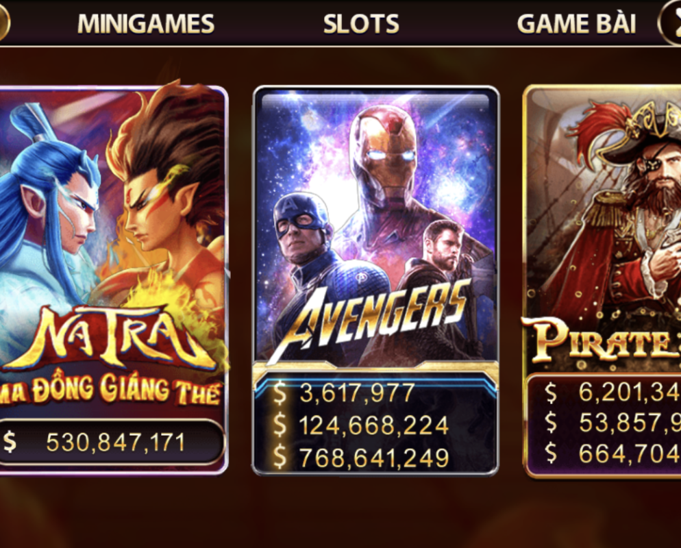 Tham gia nổ hũ Avengers với những ấn tượng sâu sắc