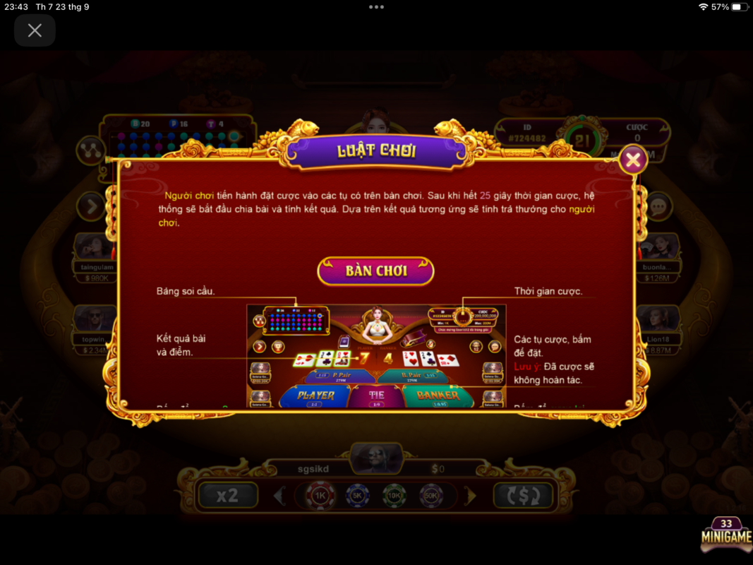 Luật chơi khá đơn giản