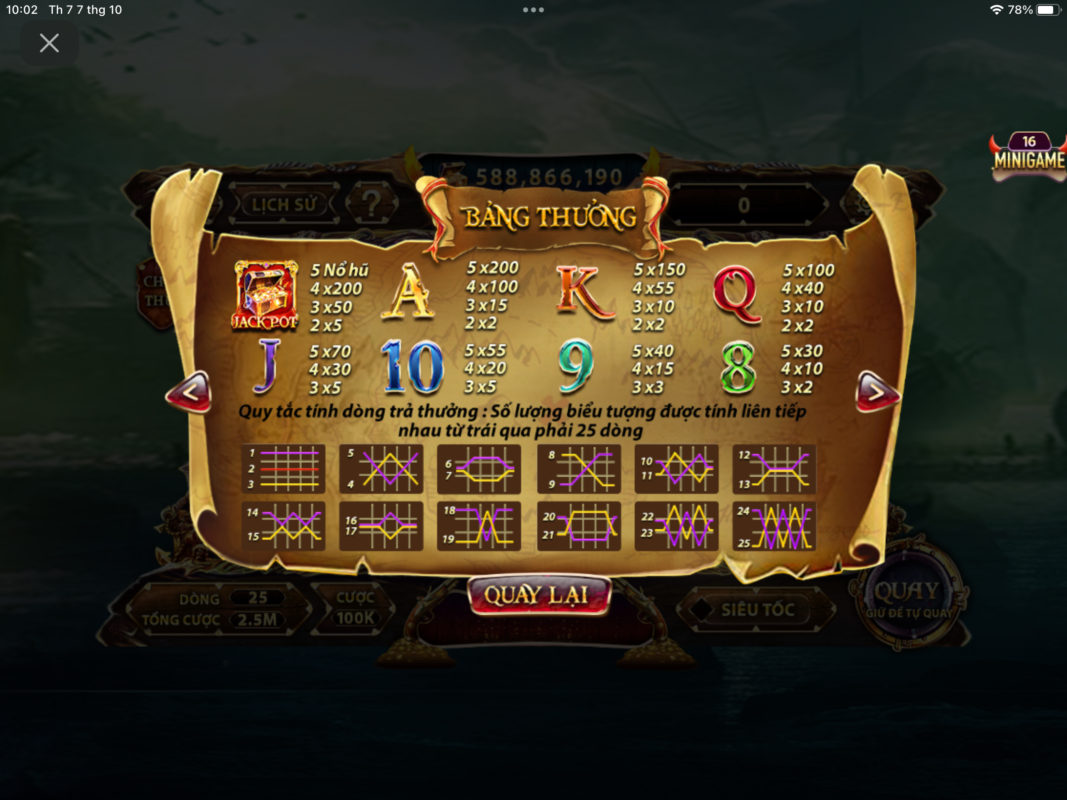 Luật chơi khá thú vị